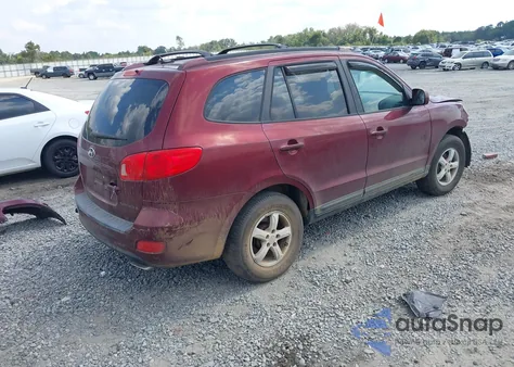 2007 Hyundai Santa Fe Gls из США, поврежденный, VIN 5NMSG13D17H058007